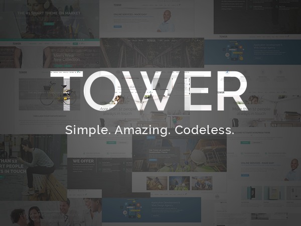 Tower company WordPress theme