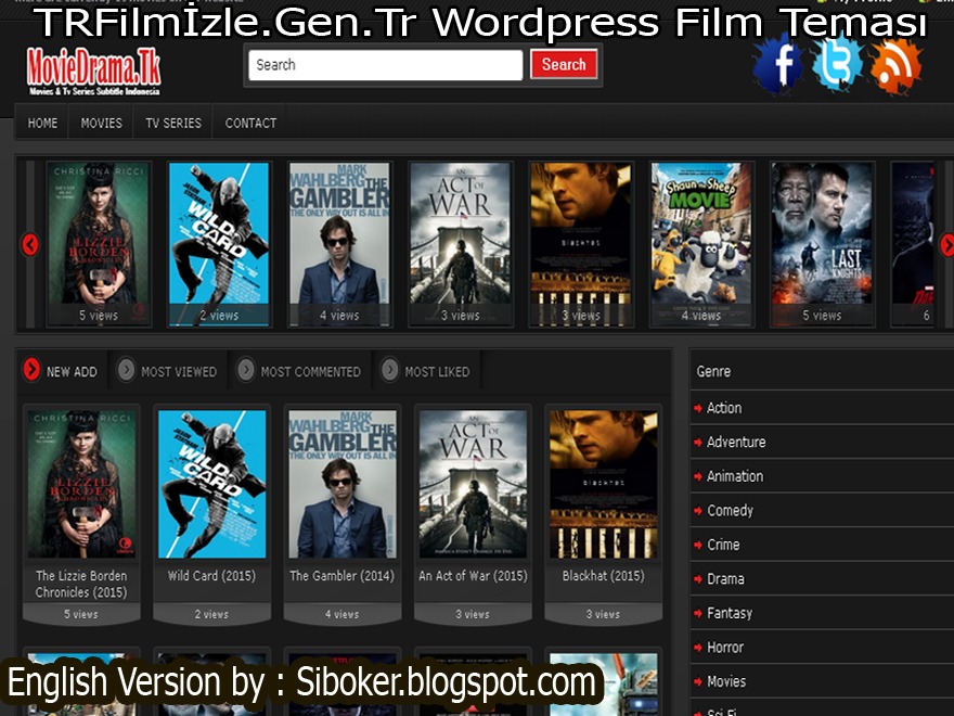 TRFilmİzle.Gen.Tr Free WordPress Themes Download
