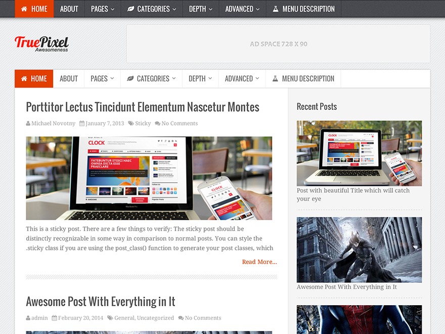 TruePixel by MyThemeShop WordPress ecommerce theme