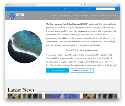 Twenty Seventeen best free WordPress theme - coralreefs.org Twenty Seventeen best free WordPress theme - coralreefs.org