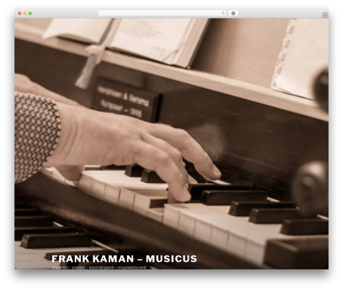 Twenty Seventeen free website theme - frankkaman.nl