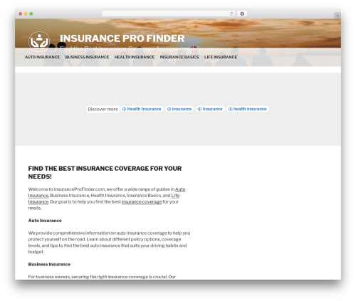 Twenty Seventeen theme WordPress - insuranceprofinder.com Twenty Seventeen theme WordPress - insuranceprofinder.com