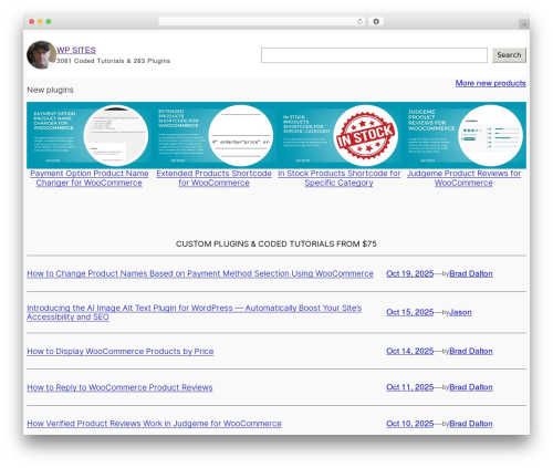 Twenty Twenty-Four WordPress ecommerce theme - wpsites.net
