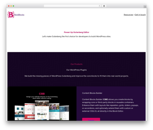 Twenty Twenty-Four WordPress free download - boldblocks.net