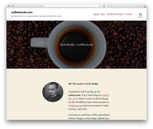 Twenty Twenty free WP theme - coffee2code.com Twenty Twenty free WP theme - coffee2code.com