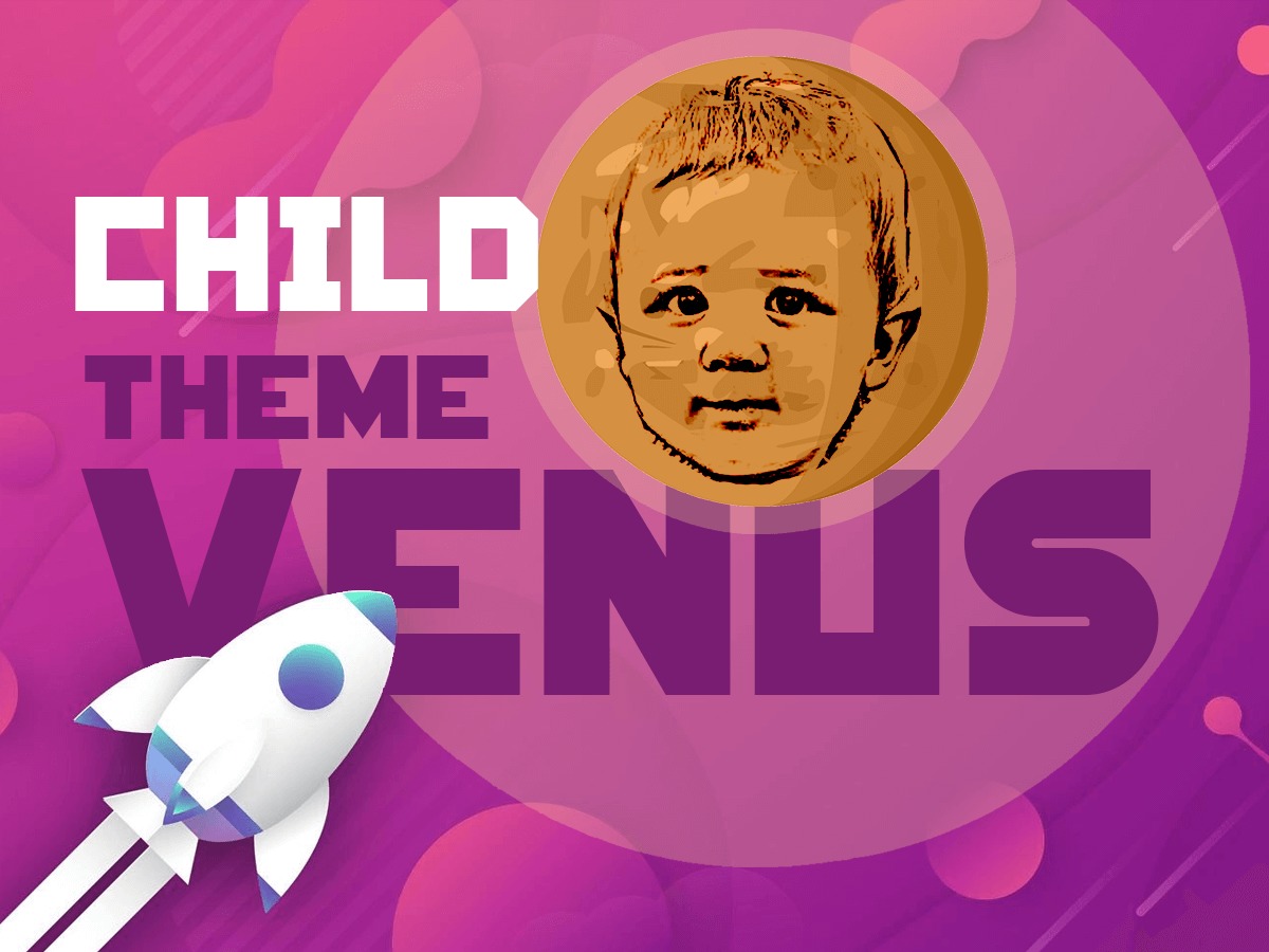 Venus Child WordPress page theme by Artbees