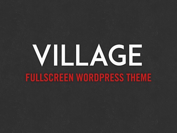 Village best WordPress theme