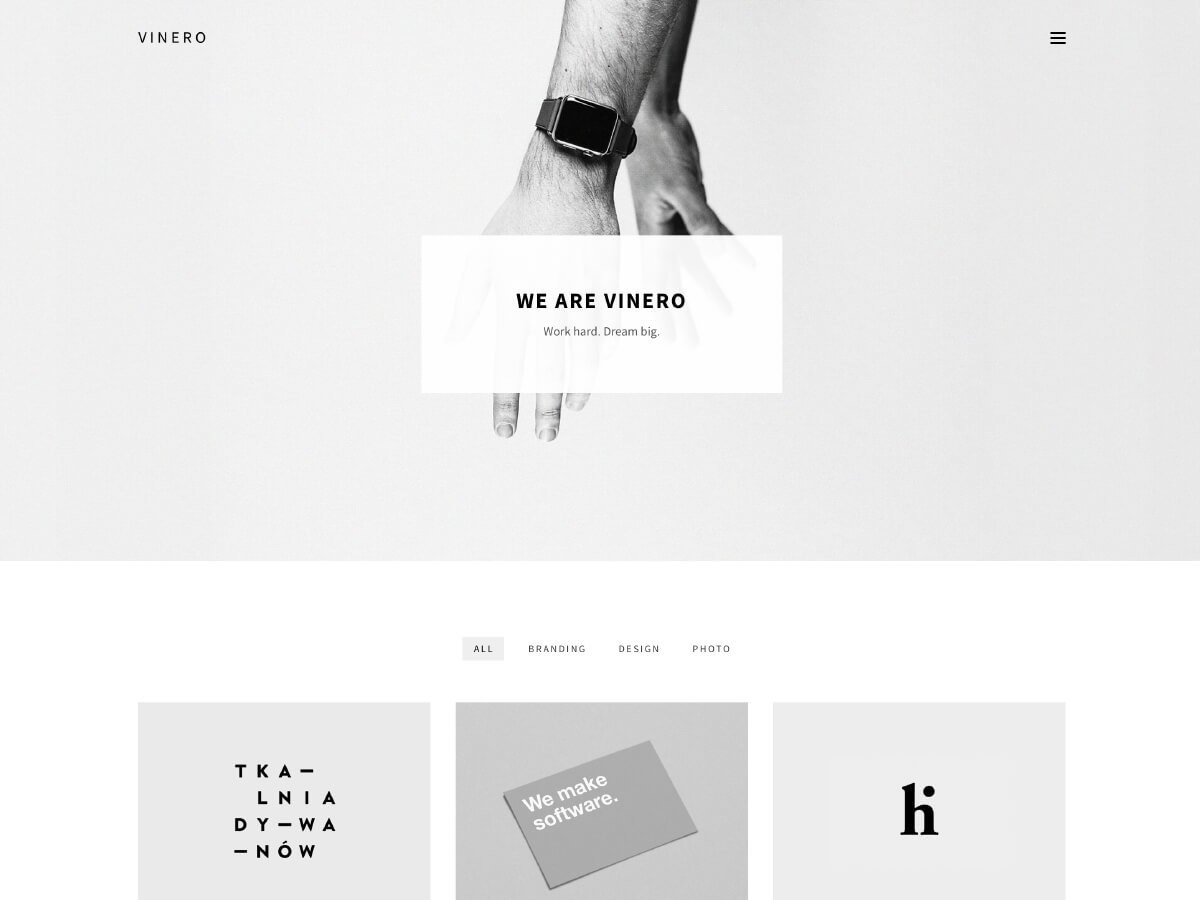 Vinero Child premium WordPress theme