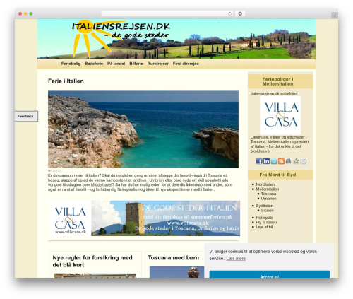 Weaver WordPress ecommerce theme - italiensrejsen.dk