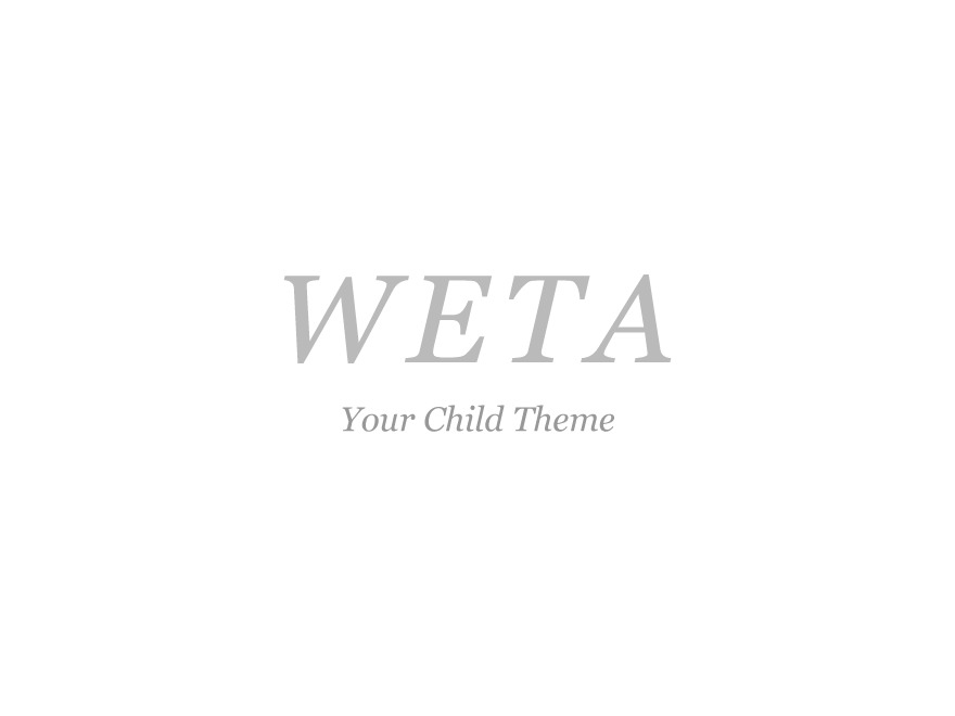 Weta Child WordPress theme
