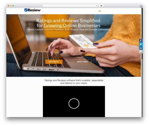 WordPress theme Betheme - reziew.com