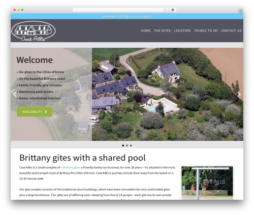WordPress theme Brittany Gite - brittanygite.com
