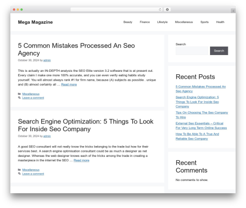 WordPress theme GeneratePress - megamagazine.xyz WordPress theme GeneratePress - megamagazine.xyz