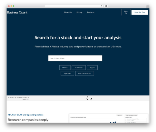 WordPress theme Hello Elementor - businessquant.com WordPress theme Hello Elementor - businessquant.com