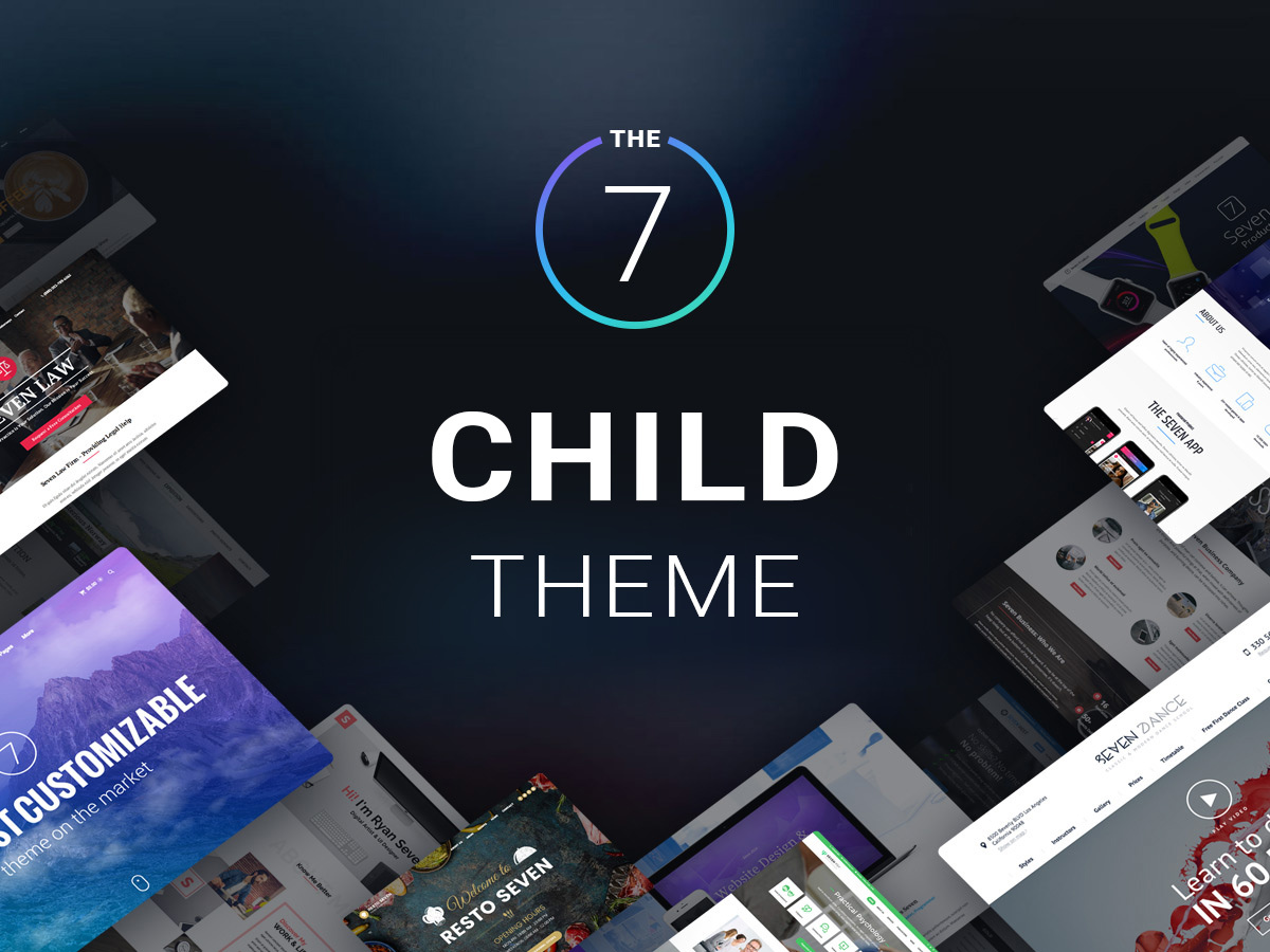 WordPress theme the7dtchild
