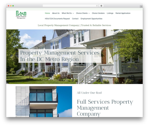WordPress theme Avada - choiceproperty.us