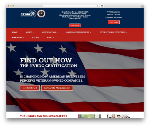 WordPress theme Divi - nvbdc.org