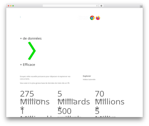 WordPress theme Divi - haloscan.com