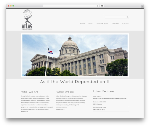 WordPress theme Elegance - atlasstrategygroup.com