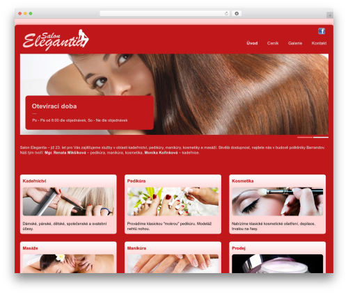 WordPress theme Goodspace - elegantia.cz