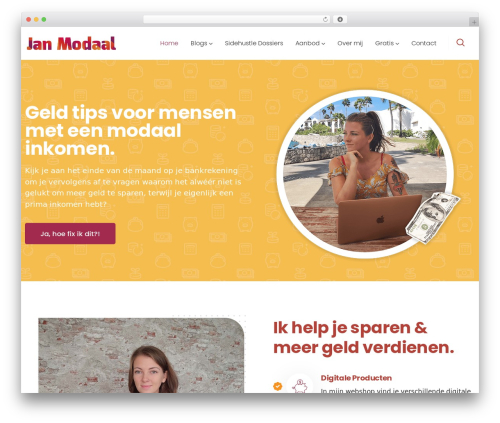 WordPress theme Gowilds - ikbenjanmodaal.nl