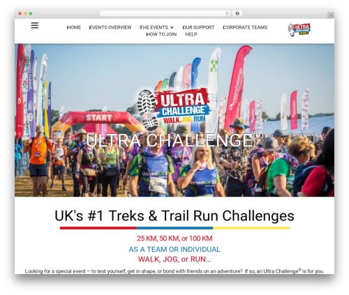 WordPress theme Hello Elementor - ultrachallenge.com