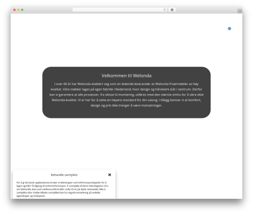 WordPress theme OceanWP - welonda.no