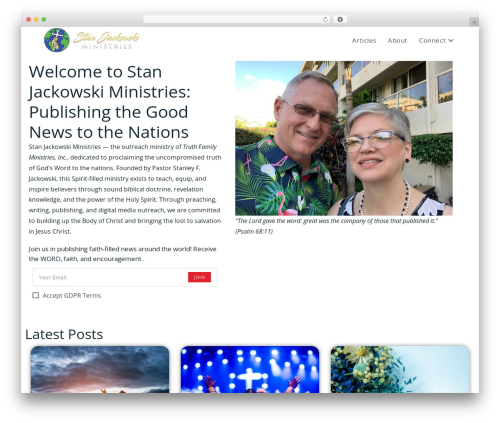 WordPress theme OceanWP - stanjackowskiministries.org
