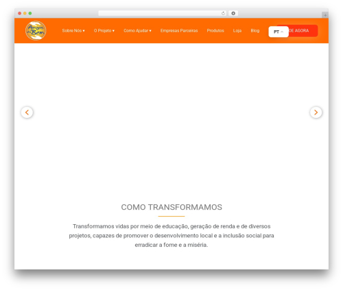 WordPress theme Sydney - amigosdobem.org