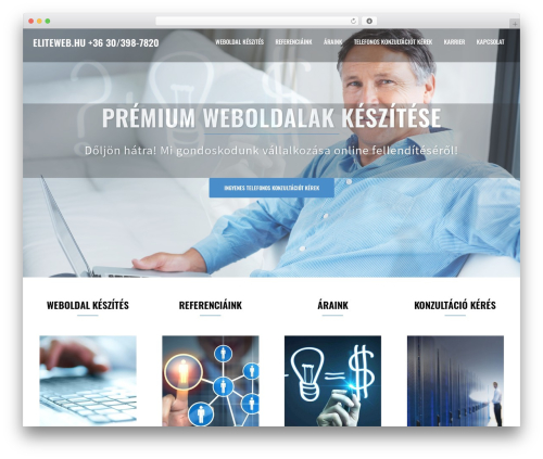 WordPress theme Sydney - eliteweb.hu