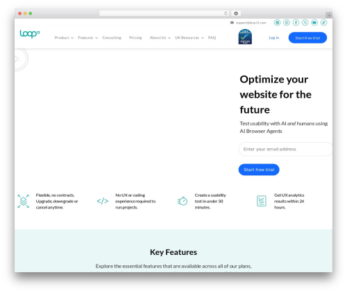 WordPress theme Twenty Twenty - loop11.com WordPress theme Twenty Twenty - loop11.com