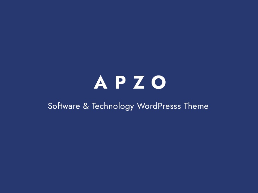 WordPress website theme Apzo