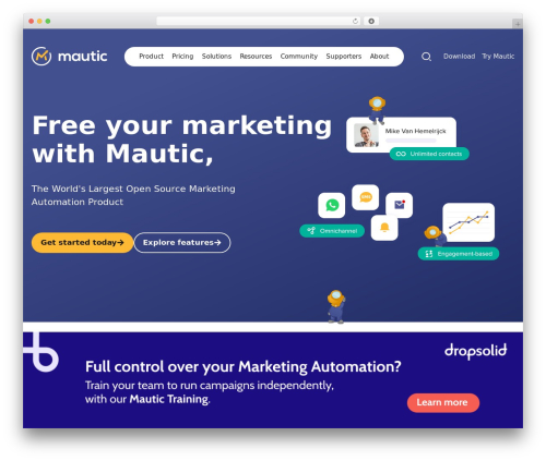 WordPress website theme Hello Elementor - mautic.org WordPress website theme Hello Elementor - mautic.org