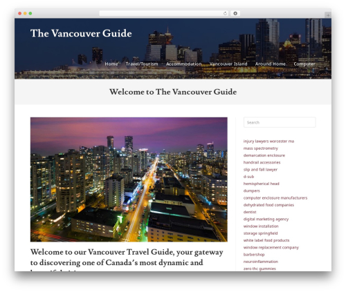 WordPress website theme OceanWP - thevancouverguide.com WordPress website theme OceanWP - thevancouverguide.com