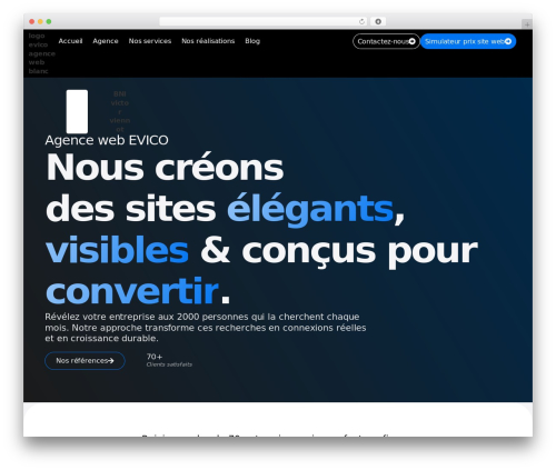WordPress website theme OceanWP - evico.fr WordPress website theme OceanWP - evico.fr