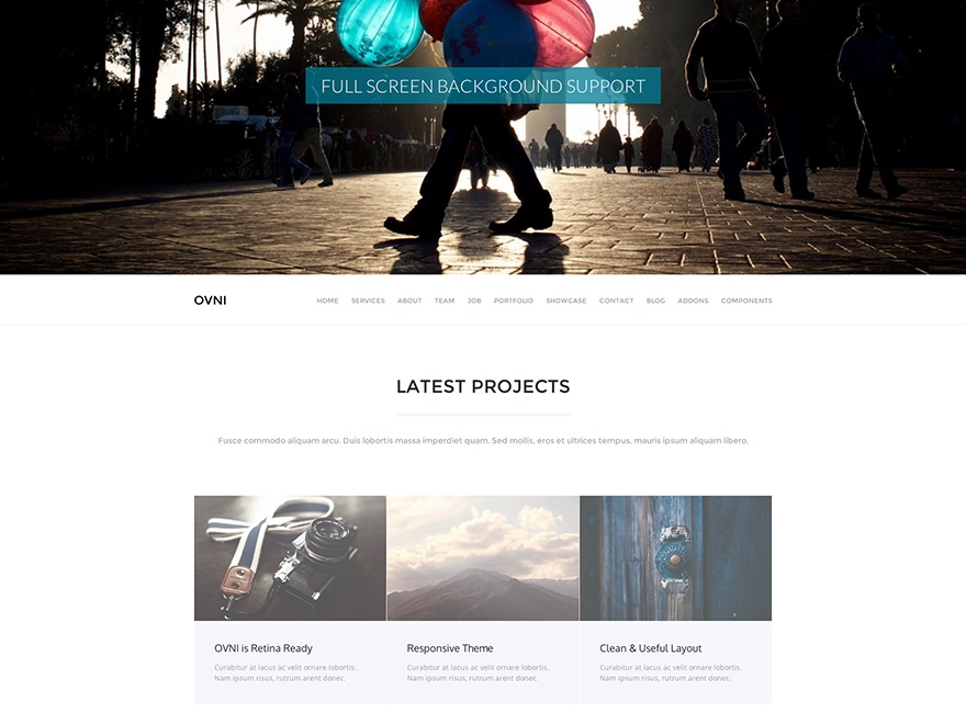 WordPress website theme trillion by Tom Usborne