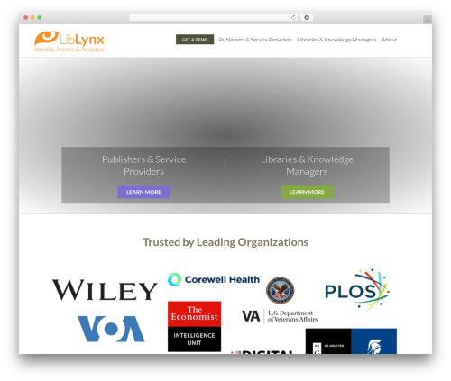 WP theme Avada - liblynx.com