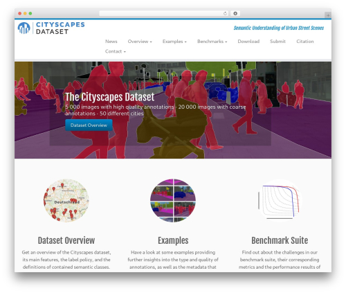 WP theme cityscapes-theme - cityscapes-dataset.com