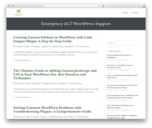 WP theme OceanWP - logicdigger.com WP theme OceanWP - logicdigger.com