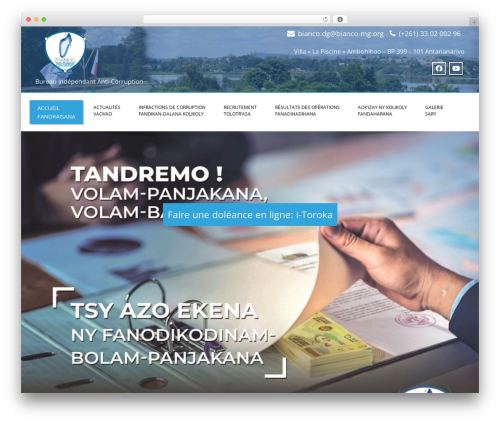 WP theme Enigma - bianco-mg.org