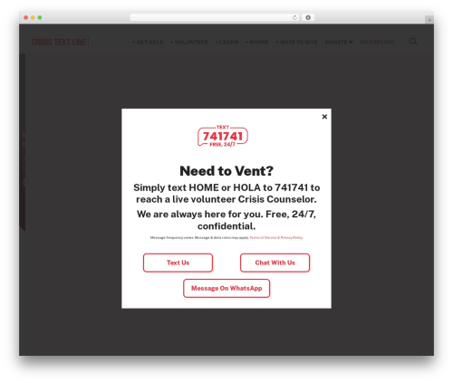Elementor Website Builder (elementor) free WordPress plugin - crisistextline.org Elementor Website Builder (elementor) free WordPress plugin - crisistextline.org