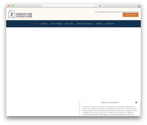 WP theme Hello Elementor Child - fondation-sante.org