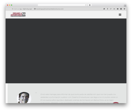 Slider Revolution (revslider) WordPress plugin - dreamsandadventures.com