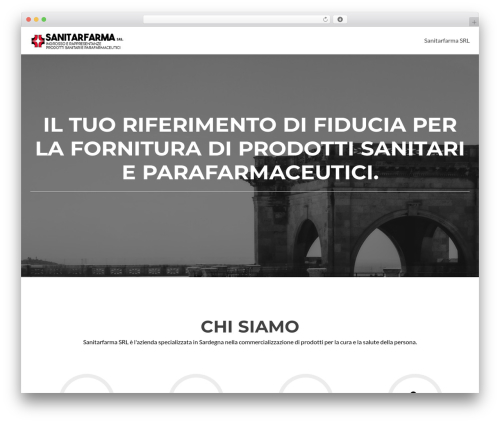 Zerif Lite WordPress theme free - sanitarfarma.com
