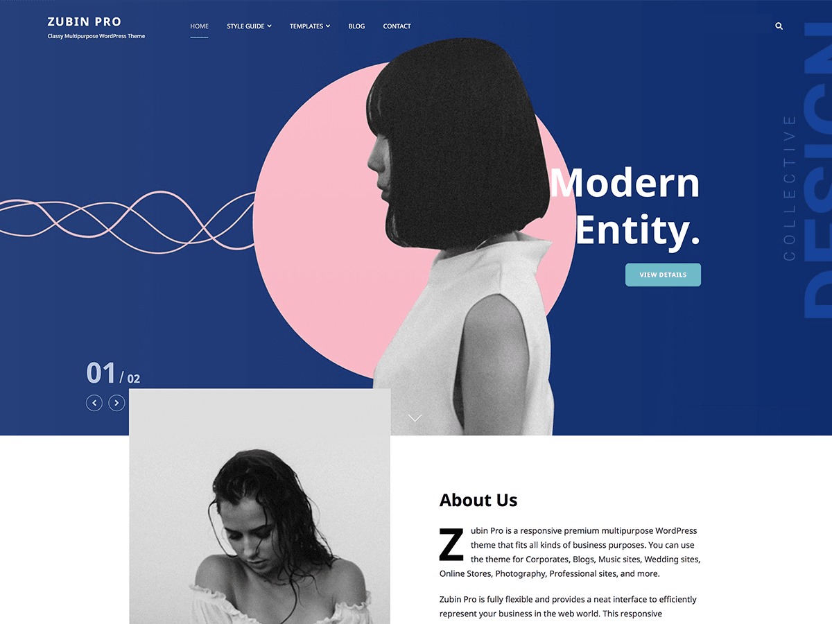 Zubin WordPress blog theme by Catch Themes