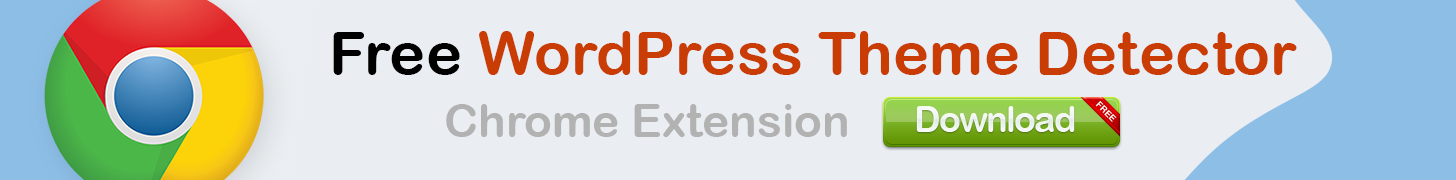 Chrome Extension WordPress Theme Detector