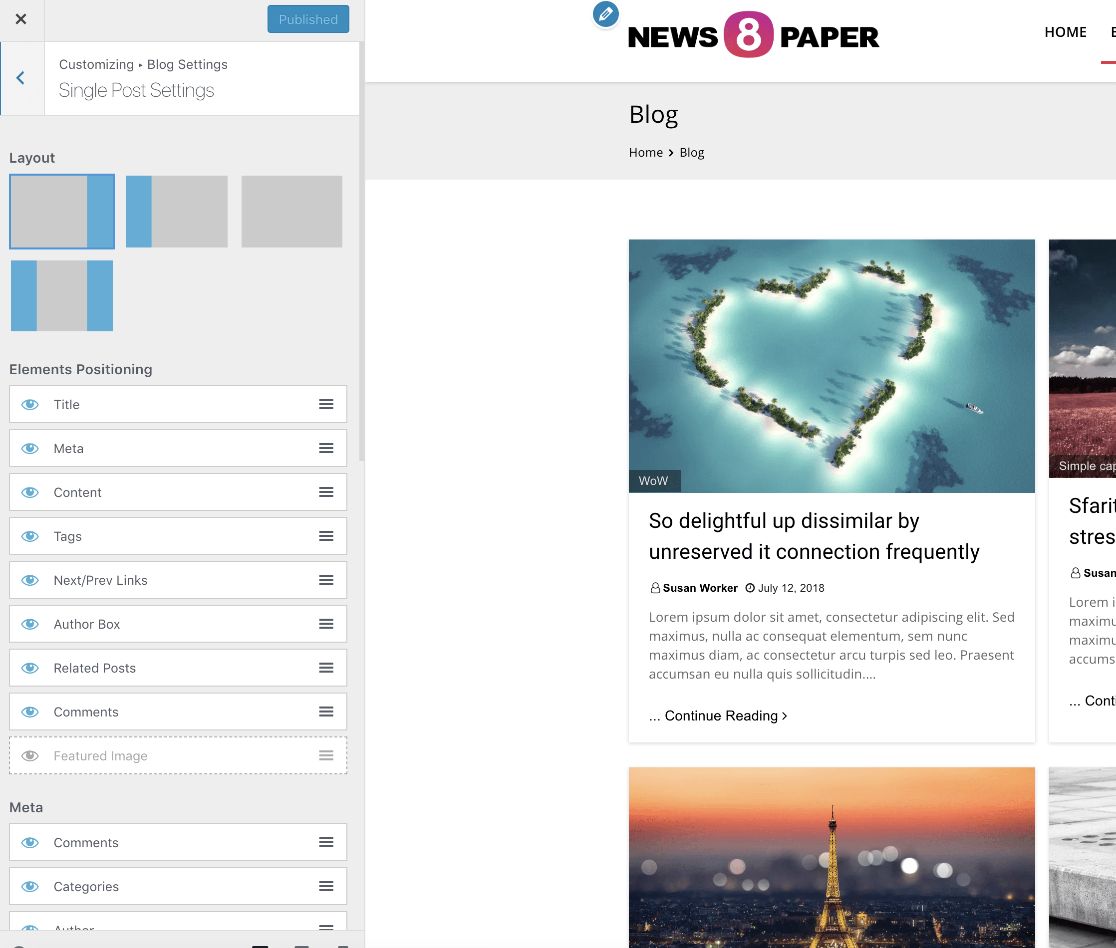 OrionWP Free WordPress Theme